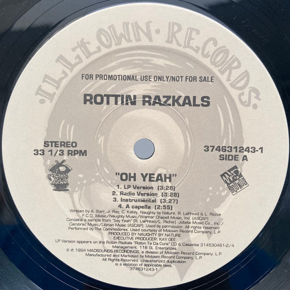 Rottin Razkals - Oh Yeah