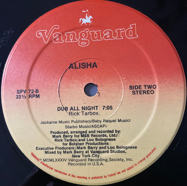 Alisha - All Night Passion (Club Mix)
