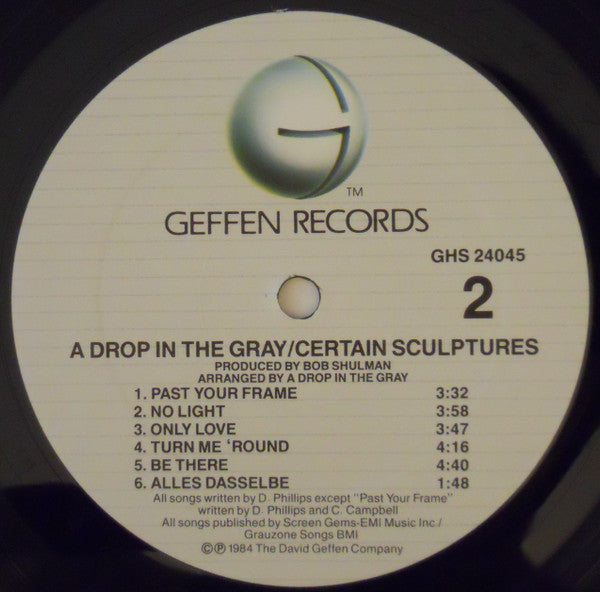 A Drop In The Gray - Certain Sculptures