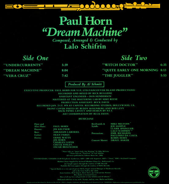 Paul Horn - Dream Machine