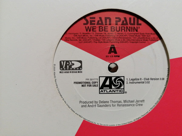 Sean Paul - We Be Burnin'