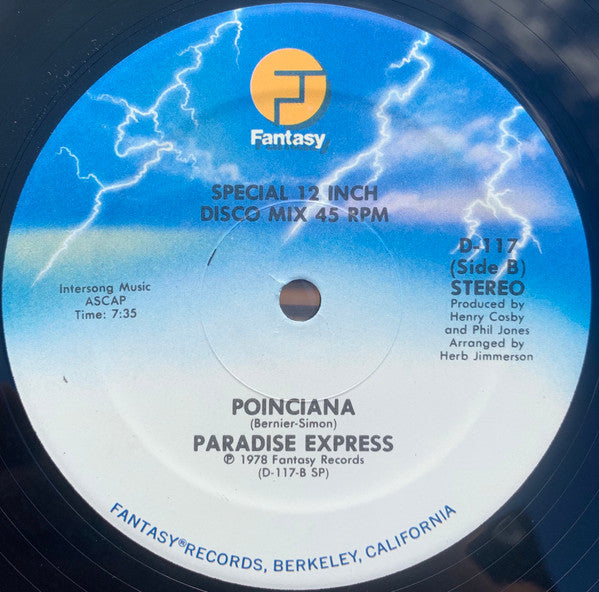 Paradise Express - Dance / Poinciana