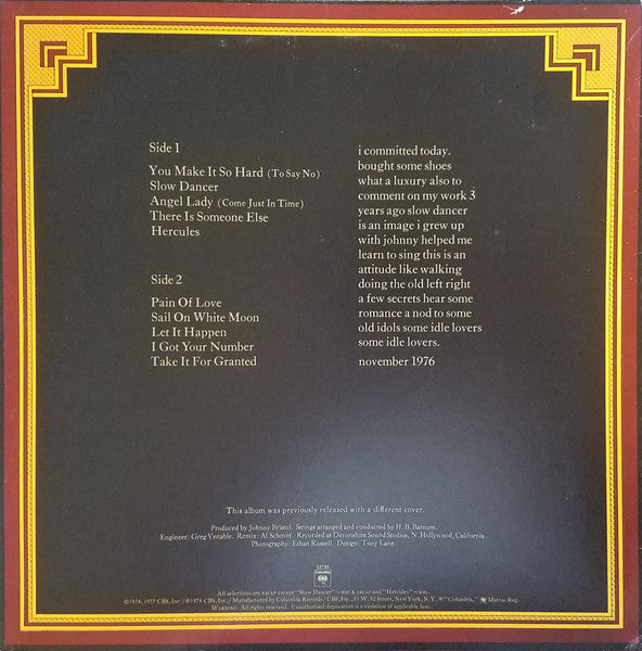 Boz Scaggs - Slow Dancer