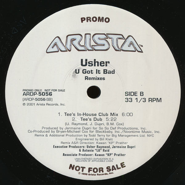 Usher - U Got It Bad (Remixes)