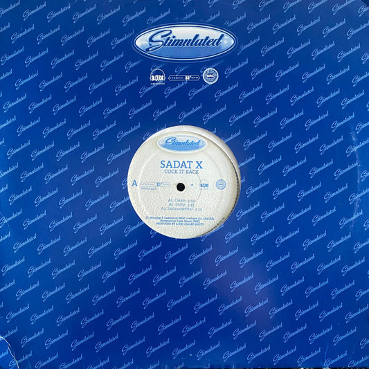 Sadat X - Cock It Back / You Can't Deny