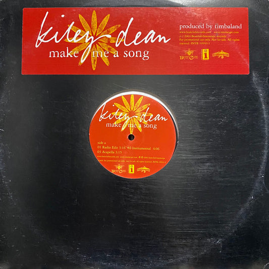 Kiley Dean - Make Me A Song