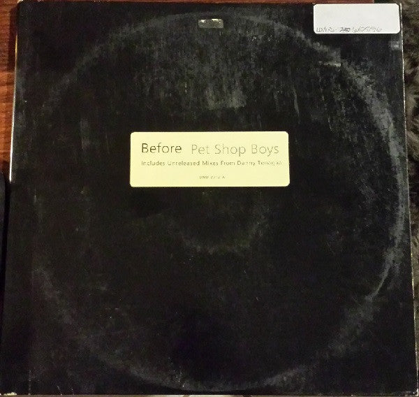 Pet Shop Boys - Before