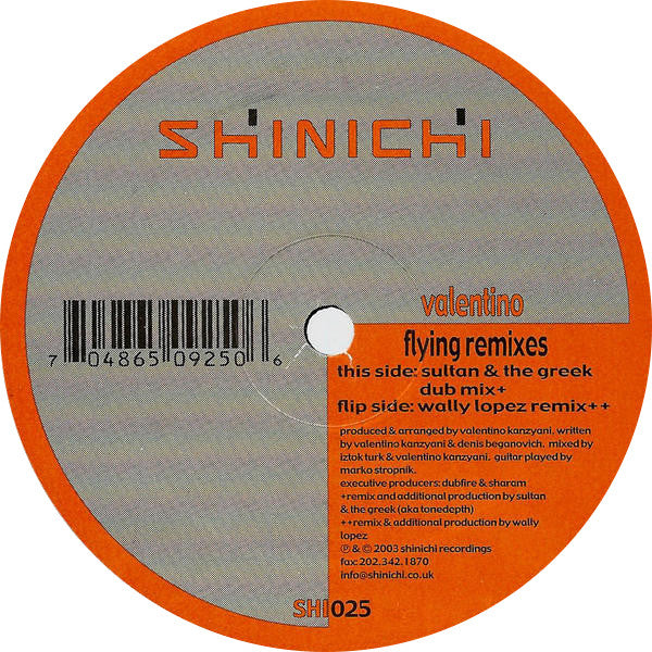 Valentino Kanzyani - Flying (Remixes)