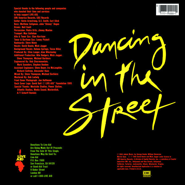 David Bowie - Dancing In The Street