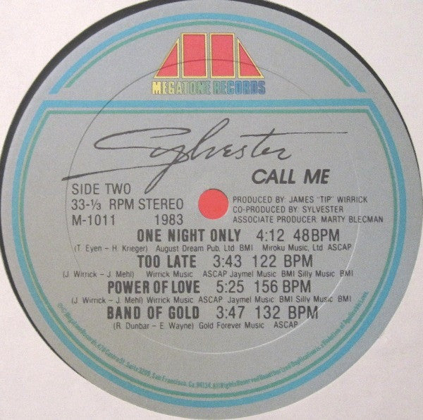 Sylvester - Call Me