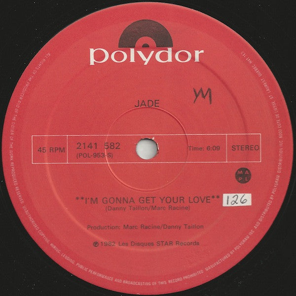 Jade (2) - I'm Gonna Get Your Love