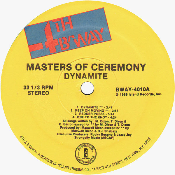Masters Of Ceremony (2) - Dynamite