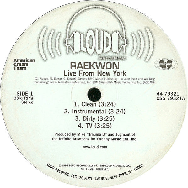 Raekwon - Live From New York / Power