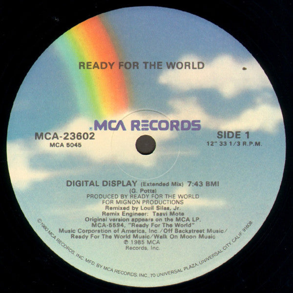 Ready For The World - Digital Display (12" Version)