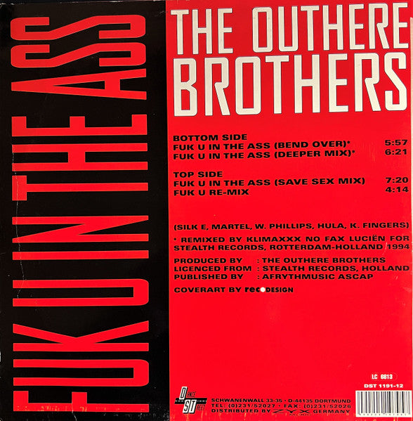 The Outhere Brothers - Fuk U In The Ass