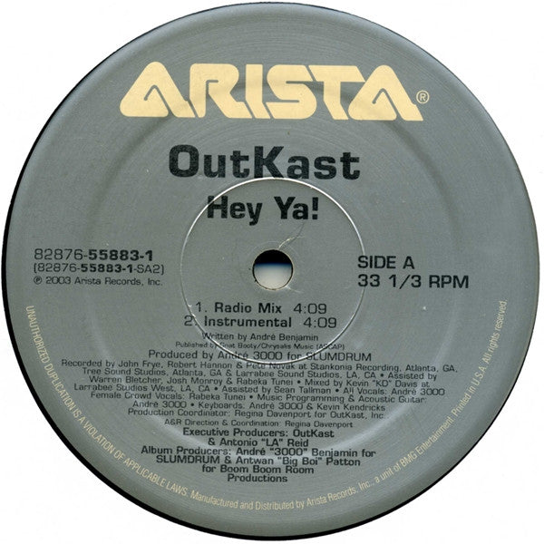OutKast - The Way You Move / Hey Ya!