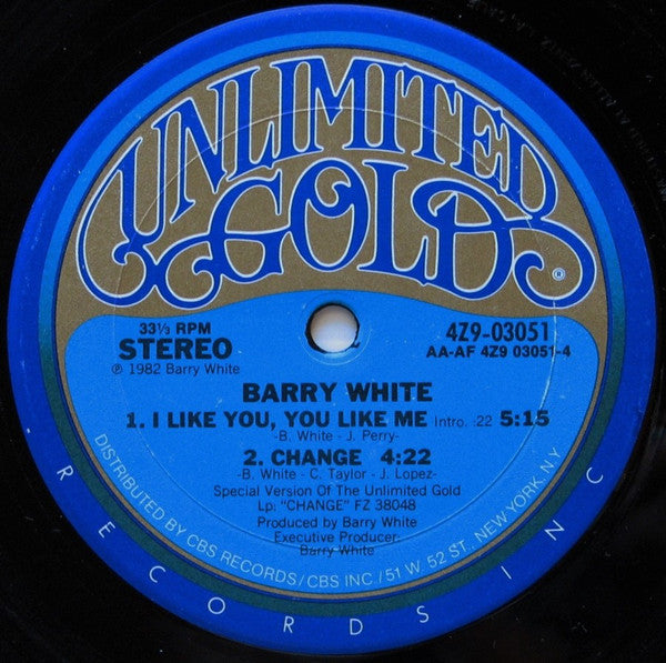 Barry White - Change