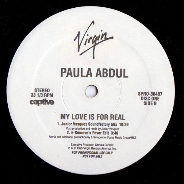 Paula Abdul - My Love Is For Real