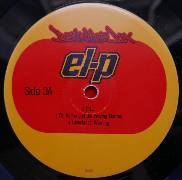 EL-P - Fantastic Damage (3LP, 1st PRESS, 2002)