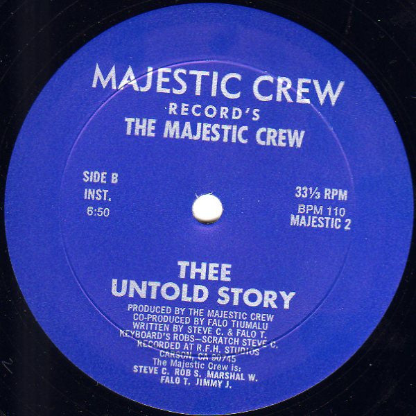 Thee Untold Story