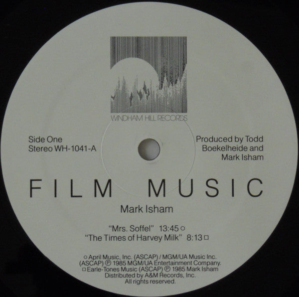 Mark Isham - Film Music
