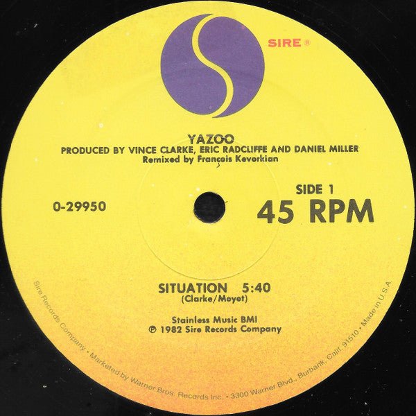 Yazoo - Situation