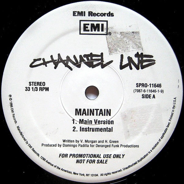 Channel Live - Maintain