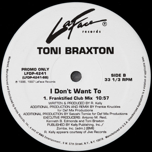 Toni Braxton - I Don't Want To