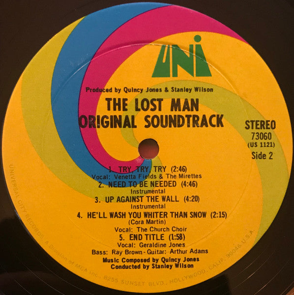 Quincy Jones - The Lost Man (The Original Soundtrack Album)