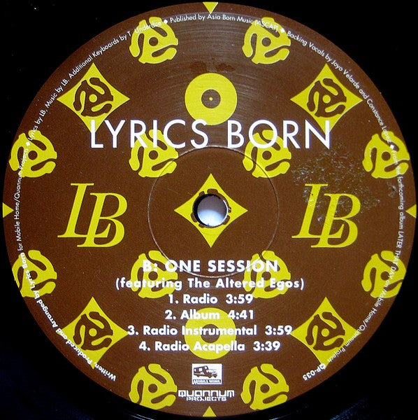 Lyrics Born - Hello / One Session