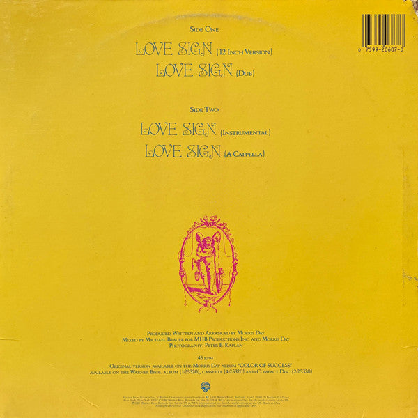 Morris Day - Love Sign