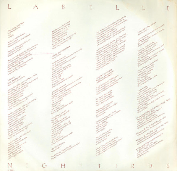 LaBelle - Nightbirds