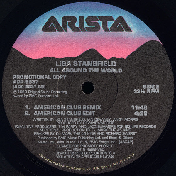 Lisa Stansfield - All Around The World (The Out Of This World Mixes)
