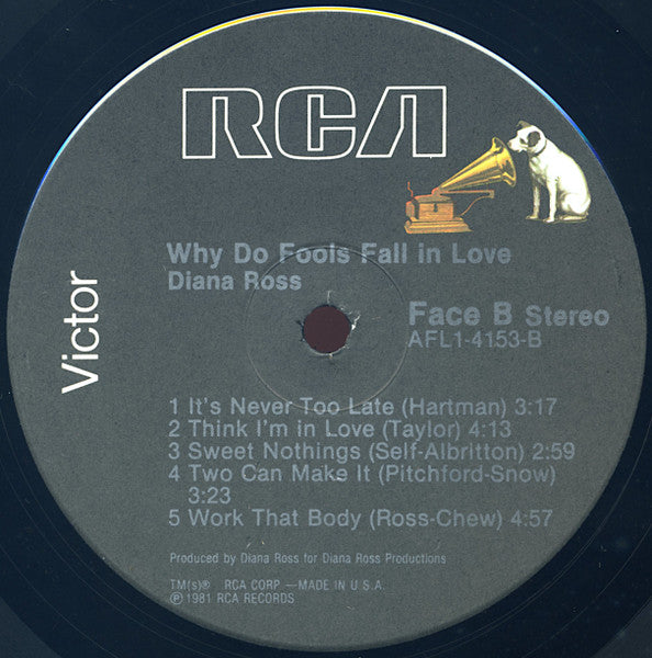 Diana Ross - Why Do Fools Fall In Love