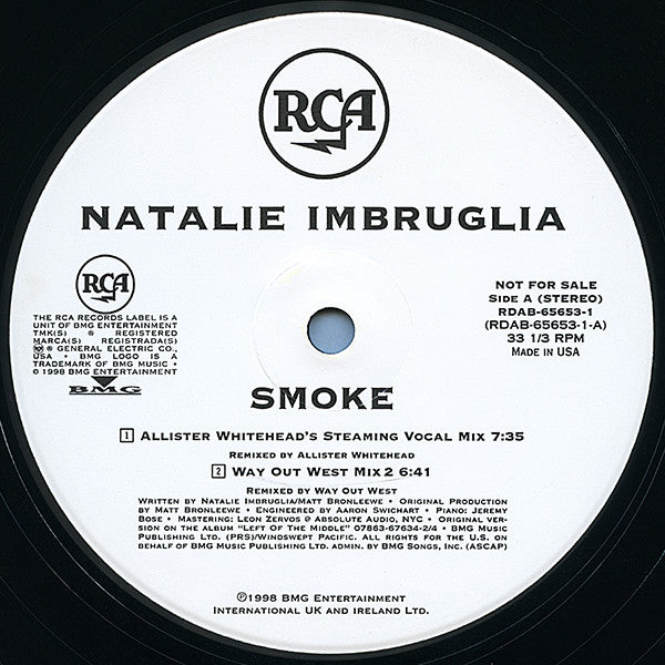 Natalie Imbruglia - Smoke (Remixes)