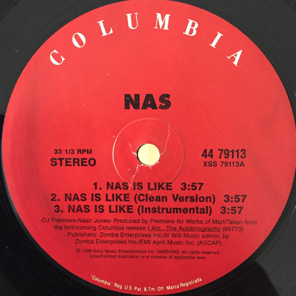 Nas Is Like / Dr. Knockboots