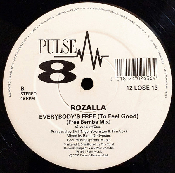 Rozalla - Everybody's Free (To Feel Good)