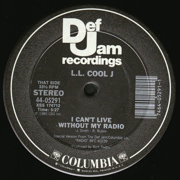 LL Cool J - I Can Give You More / I Can't Live Without My Radio