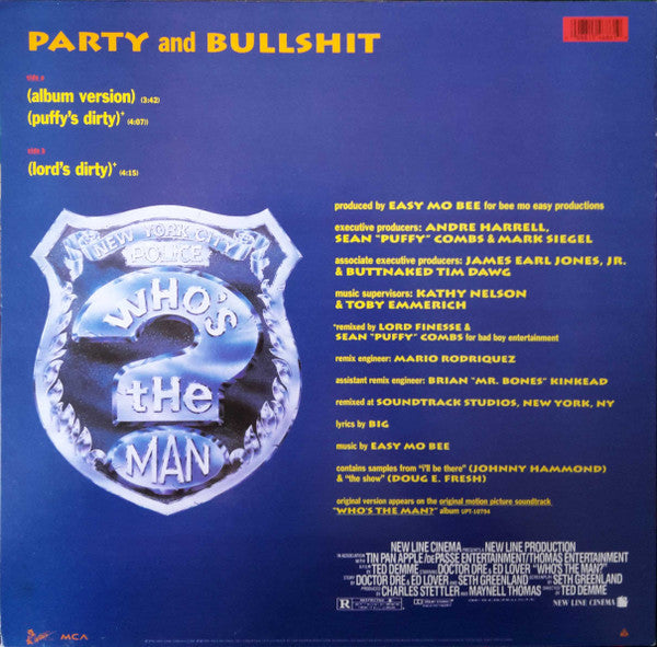 Notorious B.I.G. - Party And Bullshit