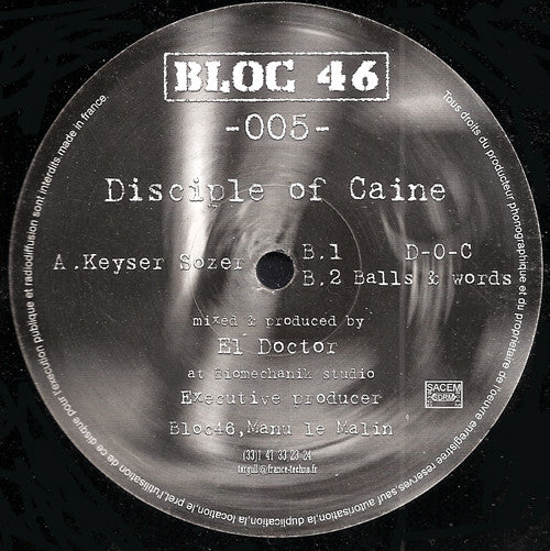 El Doctor - Disciple Of Caine