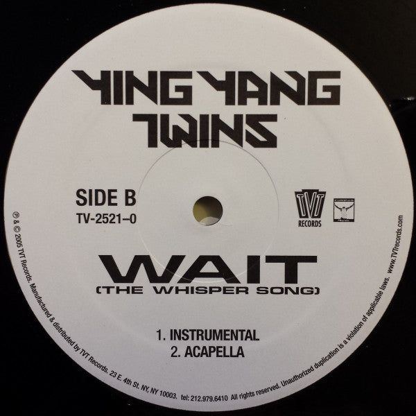 Ying Yang Twins - Wait (The Whisper Song)