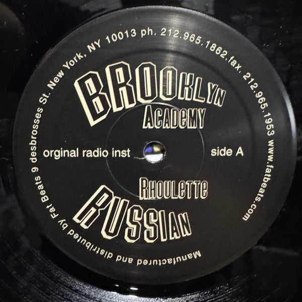 Brooklyn Academy - Russian Rhoulette / Pana De Que