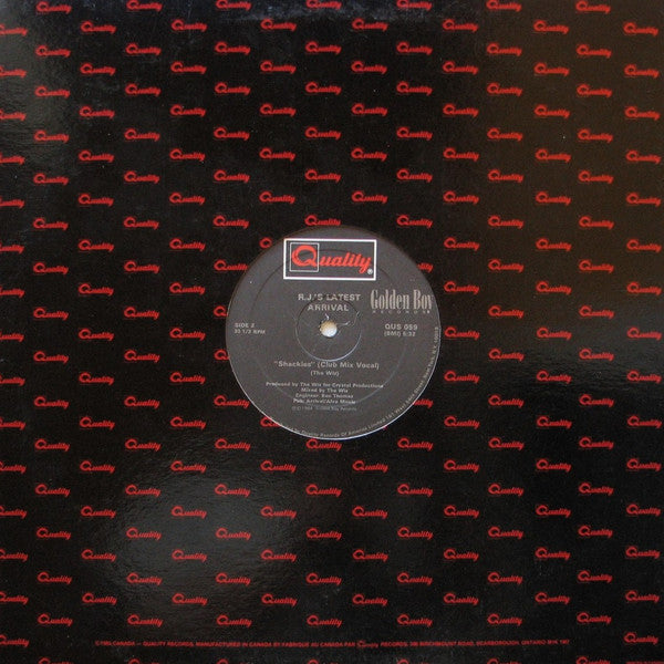 R.J.'s Latest Arrival - Shackles