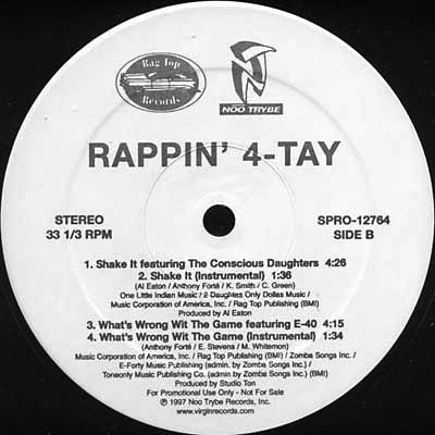Rappin' 4-Tay - Money Makes The Man
