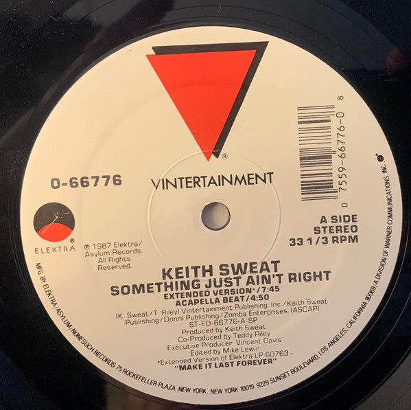 Keith Sweat - Something Just Ain't Right