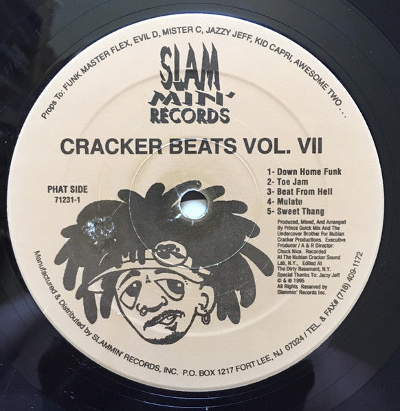 Nubian Crackers - Cracker Beats Vol. VII