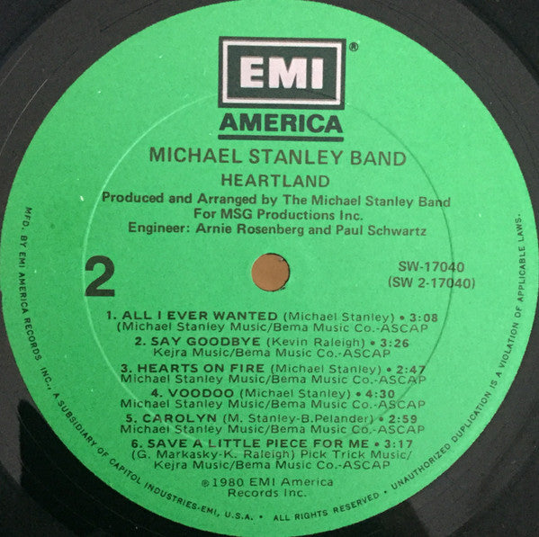 Michael Stanley Band - Heartland