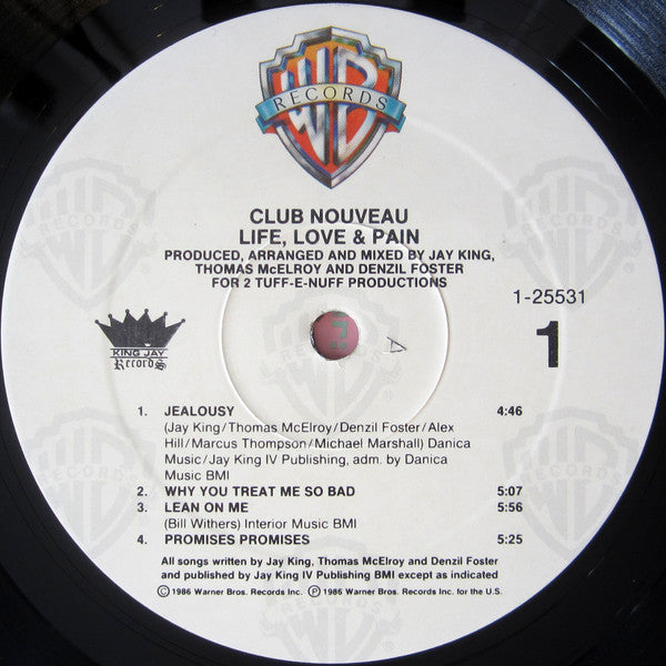 Club Nouveau - Life, Love & Pain