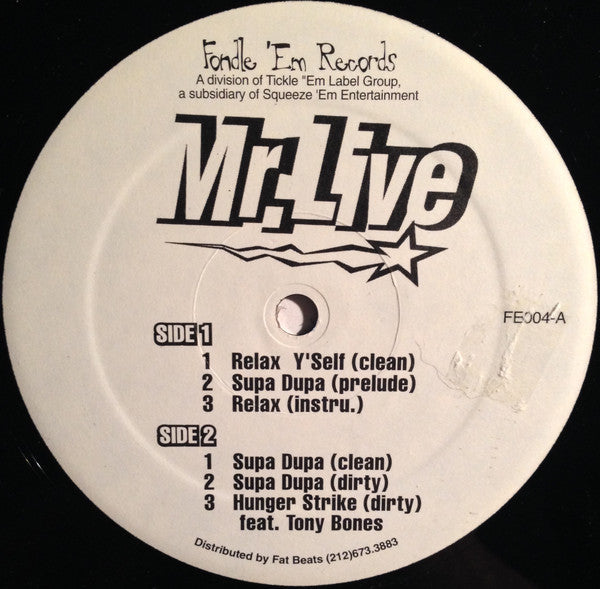 Mr. Live - Relax Y'self