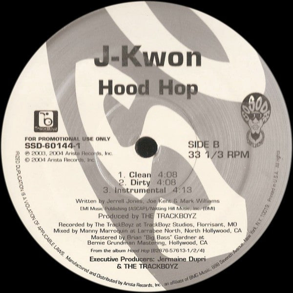 J-Kwon - Still Tipsy (Remix) / Hood Hop